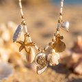 Coastal Charms Beaded Necklace