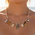 Coastal Charms Beaded Necklace